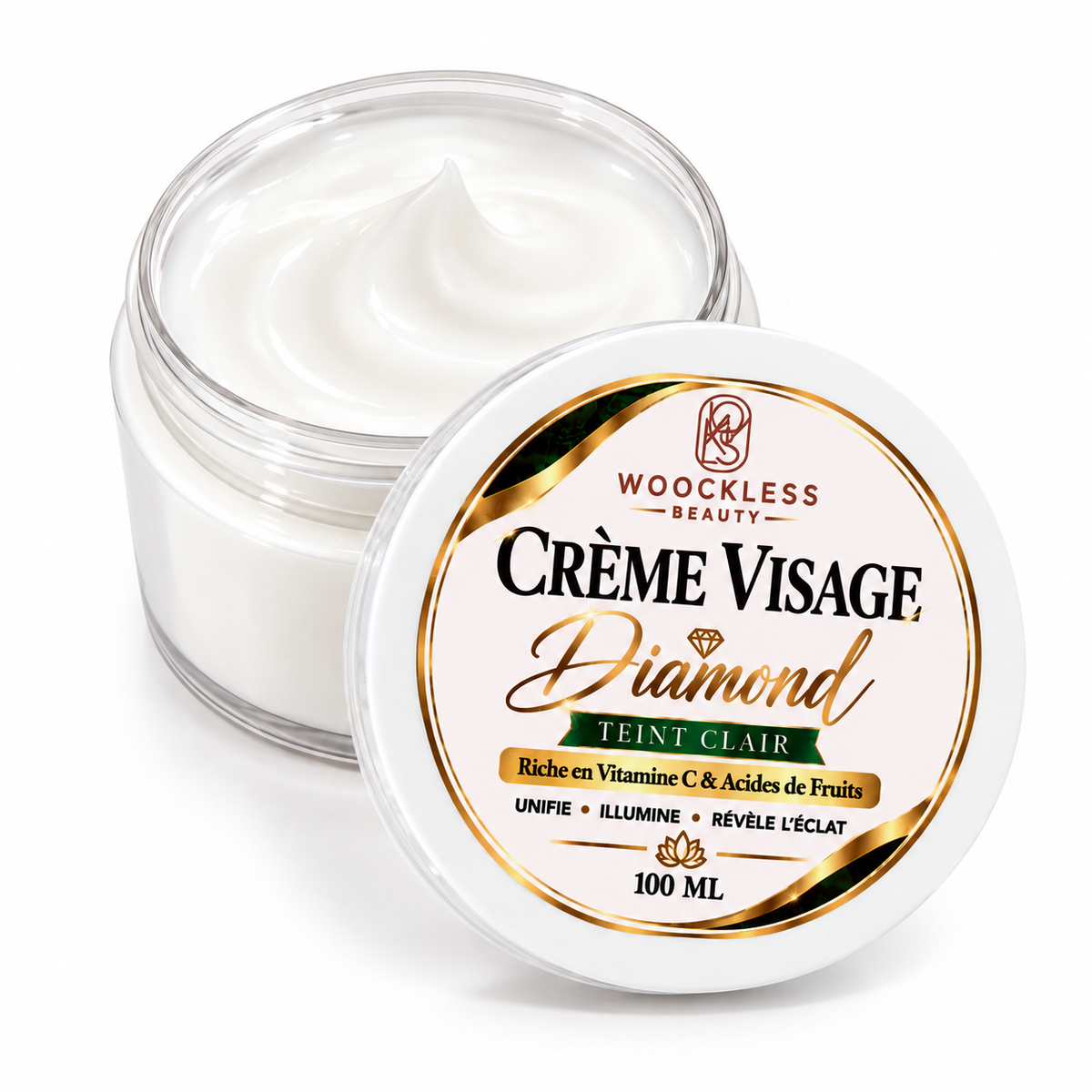 Crème de visage Diamond Teint Clair